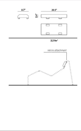 Head Pillow dimensions