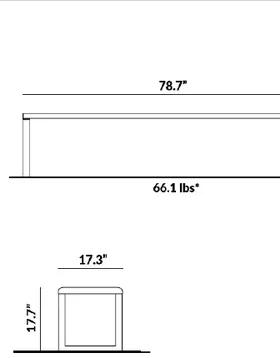 Flat Bench dimensions