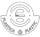 “Plastic” Label & Ashtray