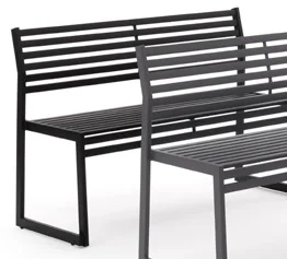 Single Bench with Backrest (23.6” long)