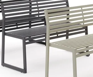 Double Bench with Backrest (47.2” long)