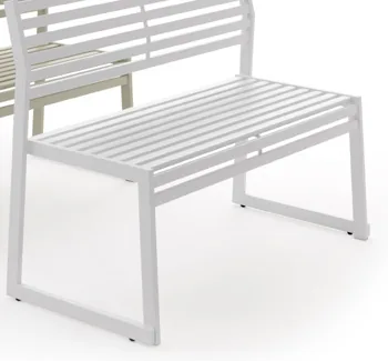 Triple Bench with Backrest (70.9” long)
